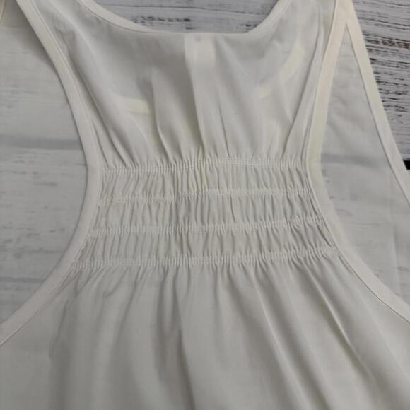 NWT Lululemon Ruched Racerback Tank White Size XL - Picture 7 of 8